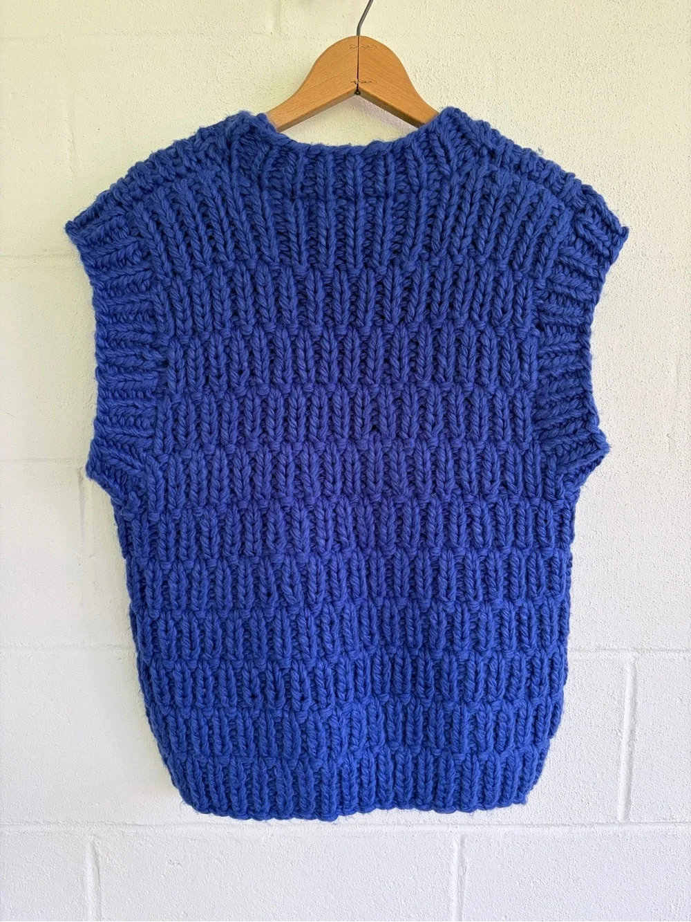 English Factory - Chunky Knit Sleeveless Sweater